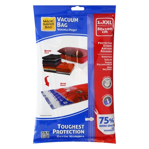 Пакет Magic Saver Bag вакуумний для речей р.XXL 80x100см