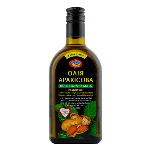 Олія арахісова Golden Kings скло 0,35л