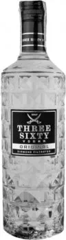 Водка THREE SIXTY VODKA 0.7л 37.5%