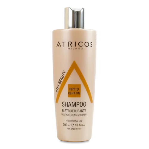Шампунь Відновлюючий з Фітокератином Atricos Milano, 300мл