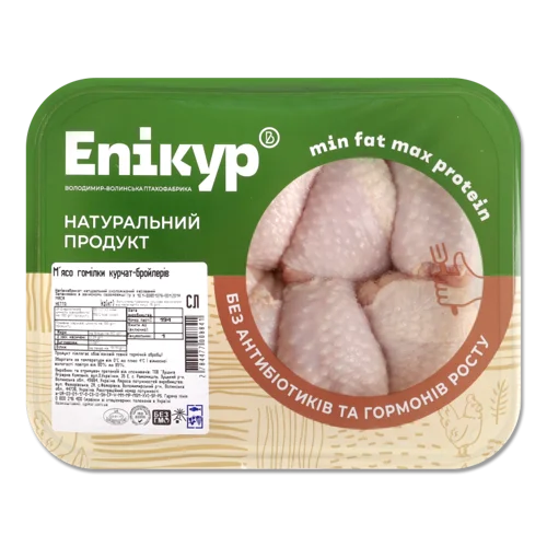М'ясо Гомілки Курчат-Бройлерів В/Ґ Епікур, Володимир-Волинська Птахофабрика, 1.0 кг