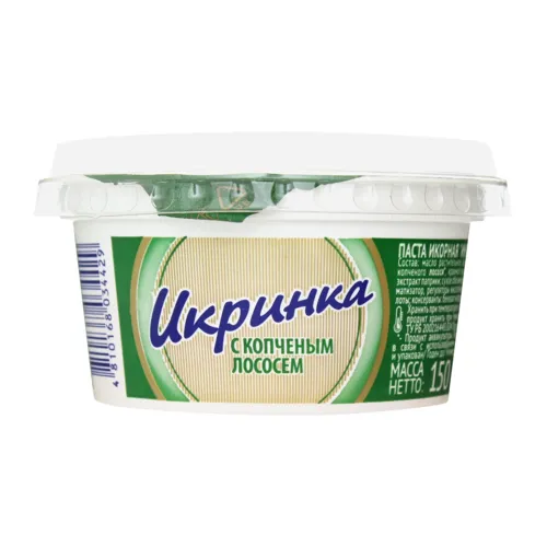 Паста ікорна з копченим лососем Ікринка Санта Бремор ст 150г