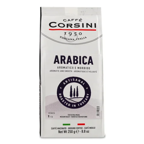 Кава мелена Caffe Corsini Arabica смажена 250г