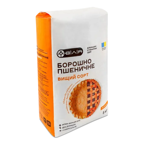 Борошно Пшеничне Вілія В/С М/У, 5 кг