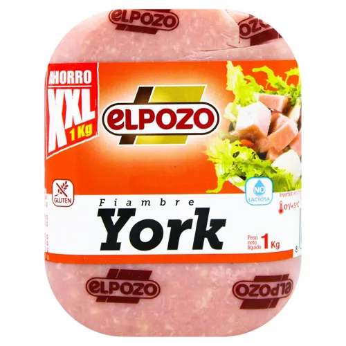 Шинка Elpozo Йорк зі свинини 1кг