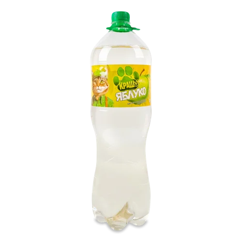 Напій Безалкогольний Сильногазований Соковмісний Яблуко Краш в/ґ, п/пл 2л