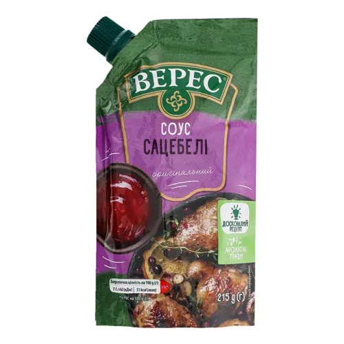 Соус Сацебелі Верес д/п 215г
