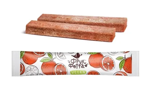 Цукерки Фрукфетта мандарин, 20г