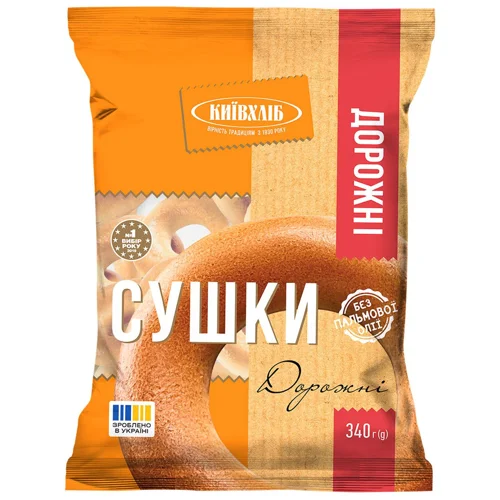 Сушки Київхліб Дорожні 340г