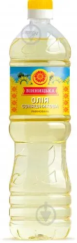 Олія соняшникова рафінована 1л Вінницька п/бут