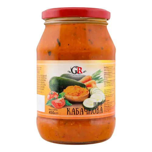 Ікра кабачкова Grand Ragu с/б 450г