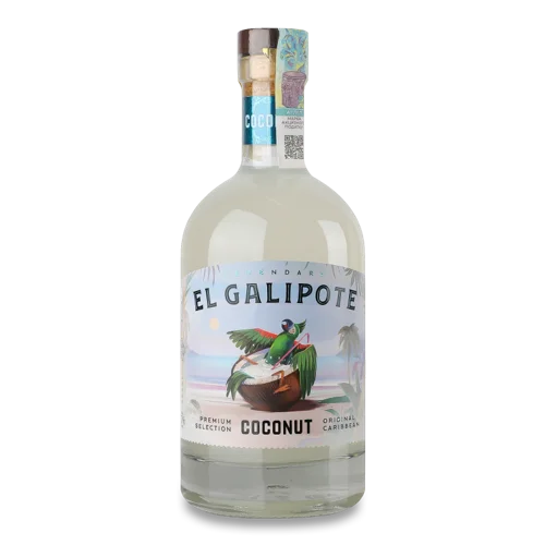 Лікер Кокосовий 0.7л 17% в/к El Galipote