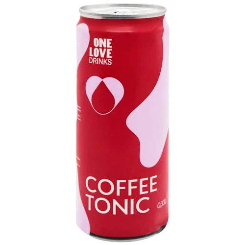 Напій газований One Love Coffee Tonic 0,33л