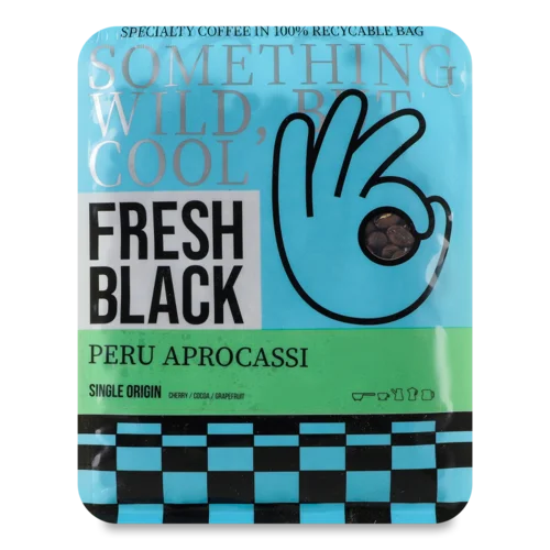 Кава Свіжообсмажена В Зернах Peru Aprocassi, Вищого Ґатунку, 200г