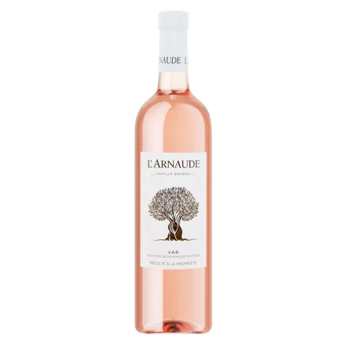 Вино L'Arnaude Var IGP рожеве сухе 12,5% 0,75л