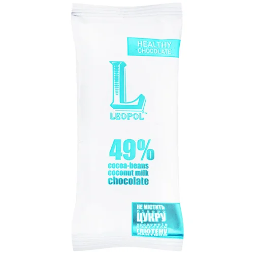 Шоколад молочний Leopol' без цукру 25г