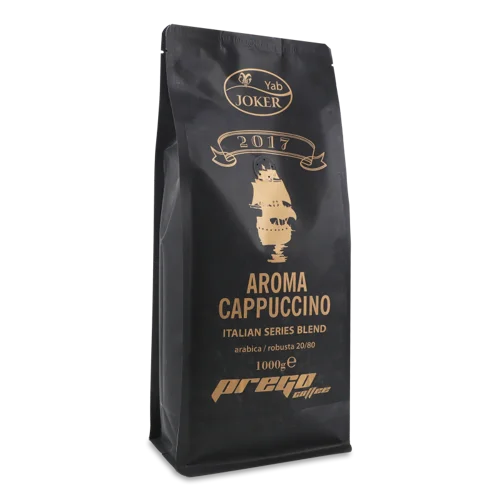 Кава Зернова Prego Aroma Cappuccino В/ґ, 250 г