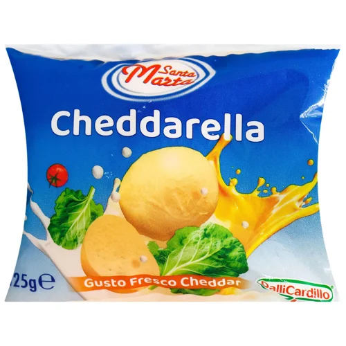 Сир DalliCardillo Santa Marta Cheddarella моцарела з чедером 125г