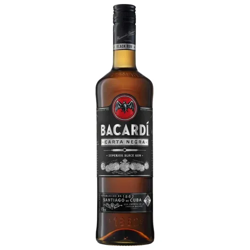 Ром Bacardi Carta Negra темний 40% 0,5л