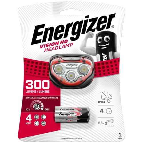Ліхтарик Energizer HL Vision HD 3*AAA
