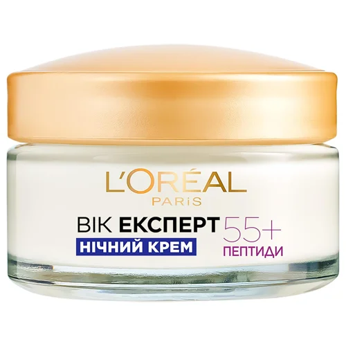 Крем для обличчя L‘Oreal Вік Експерт нічний 55+ 50мл