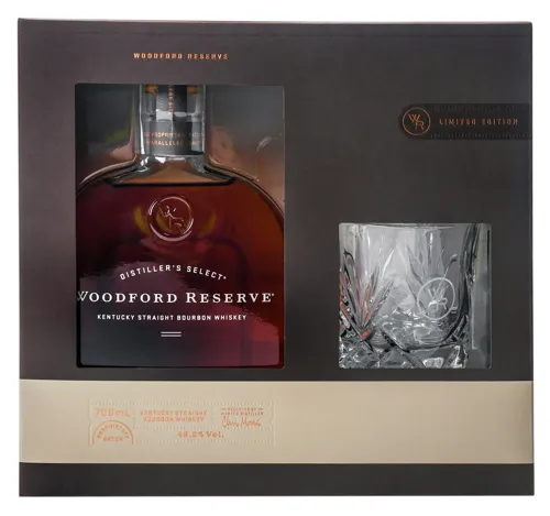 Віскі Woodford Reserve 43,2% 0,7л +склянка в коробці