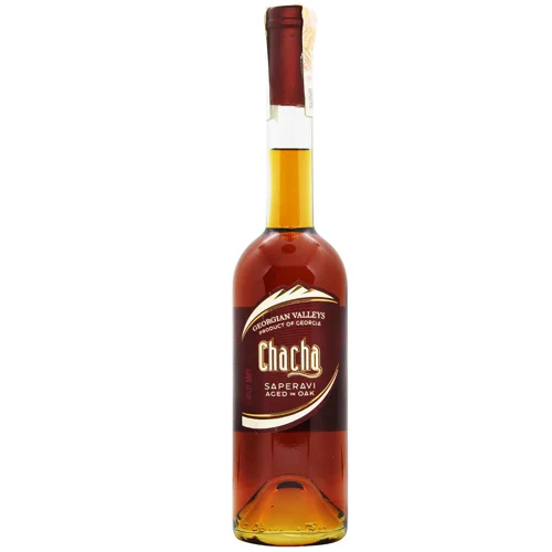 Чача Georgian Valleys Saperavi Aged in Oak 40% 0,5л