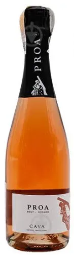 Вино ігристе рожеве брют Cava Proa Brut Rosado 0.75л