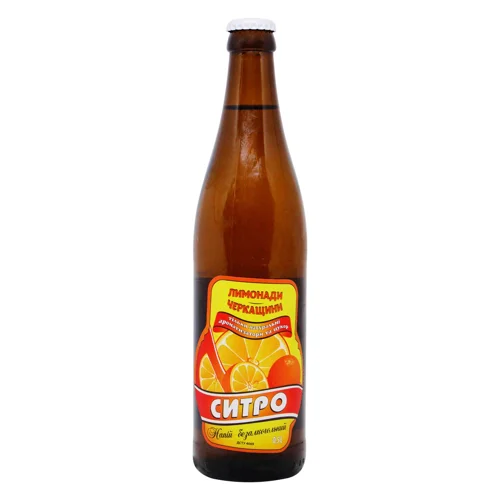 Напій газований Лимонади Черкащини Ситро 0,5л