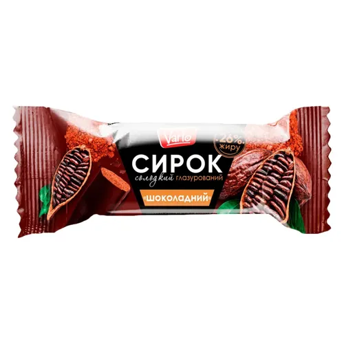 Сирок глазурований з какао 26% Varto 36г