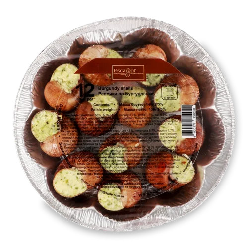 Равлики Заморожені По-Бургундськи, в/ґ, 130г