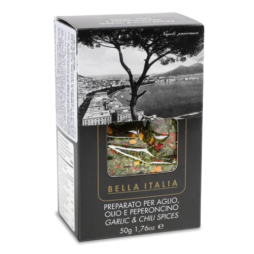 Суміш Спецій Bella Italia Часник-Олія-Гострий Перець, 50г