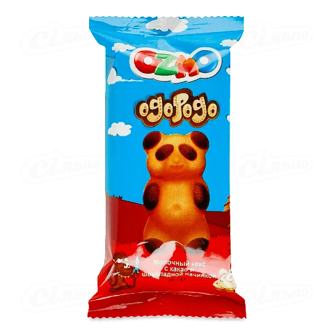 Тістечко Ozmo Ogopogo Мiшка з шоколадним кремом 30г