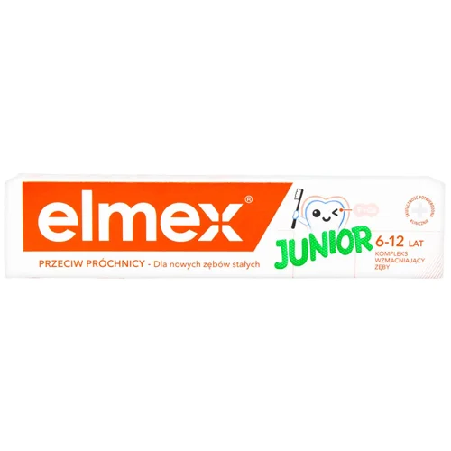 Зубна паста дитяча Elmex Junior 6-12 років 75мл