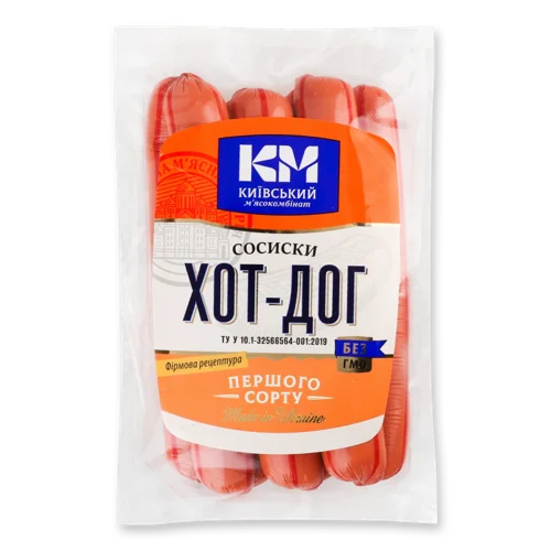 Сосиски Для Хот-Догів Варені Київський М'ясокомбінат, кг