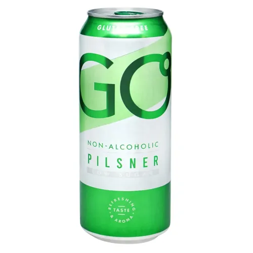 Пиво Svyturys Go Pilsner світле безалкогольне 0,5% 0,5л