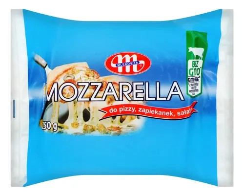 Сир 40% м'який Mozzarella Mlekovita м/у 250г