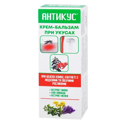 Крем-бальзам Аромат Антикус при укусах 70г