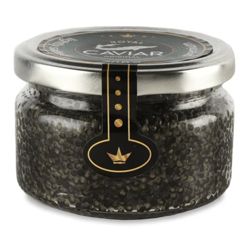 Ікра Royal Caviar Premium зерниста осетрових,200г