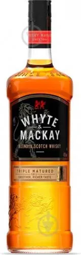 Віскі Whyte & Mackey 3 роки 40% 1л