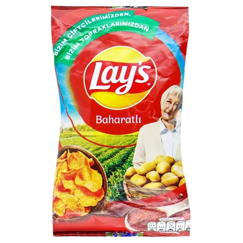 Чіпси картопляні Lay's зі спеціями 104г