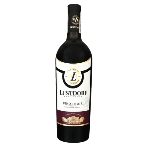 Вино 0.75л 9-13% столове червоне напівсолодке Pinot Noir Lustdorf пл