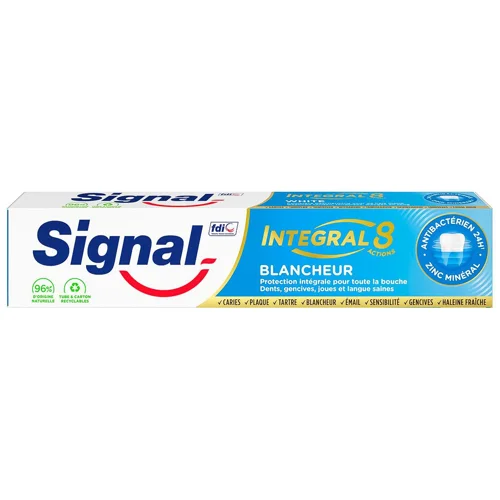 Зубна паста Signal Integral 8 Відбілювання 75мл