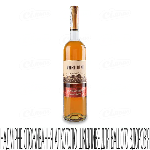 Напій алкогольний Vardiani Mandarine 30% 0,5л