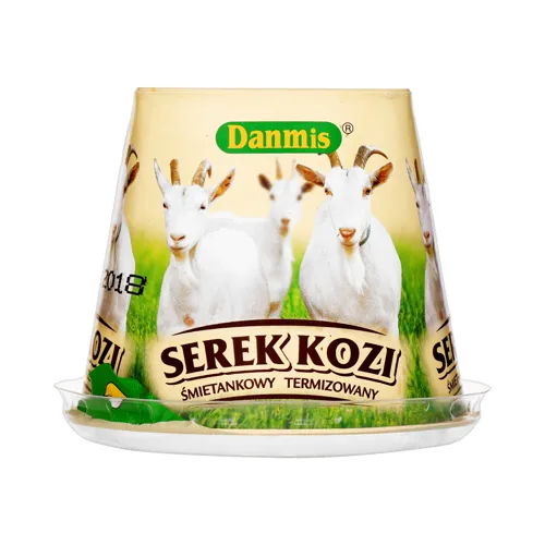 Крем-сир козиний Сметанковий Danmis п/у 125г