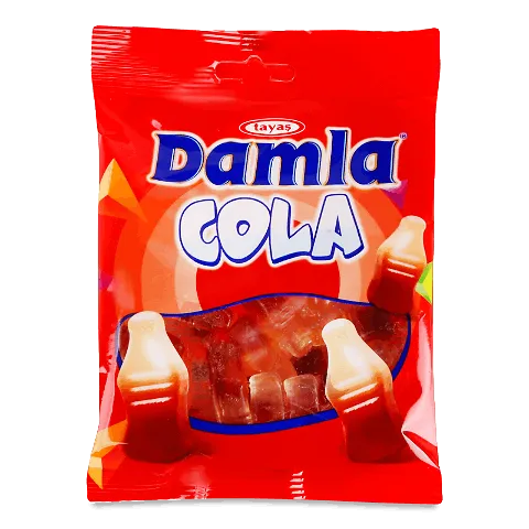 Цукерки Damla Cola желейні, 80г