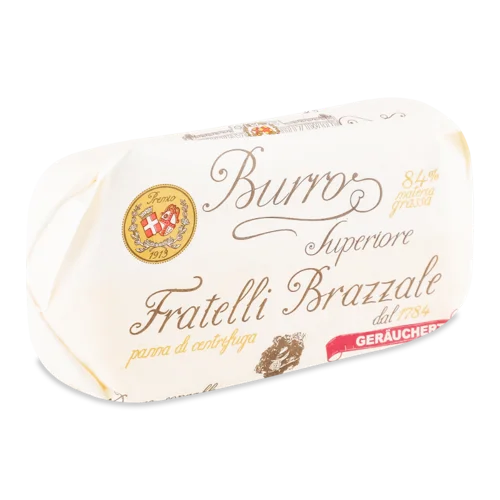 Масло Вершкове Fratelli Brazzale Копчене Зі Сіллю 84%