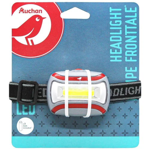 Ліхтар Auchan світлодіодний налобний