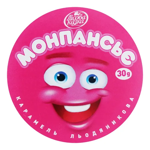 Карамель льодяникова Монпансьє Лісова казка п/у 30г