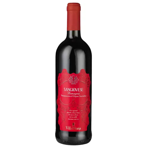 Вино Villa Diana Sangiovese червоне сухе 12,5% 0,75л